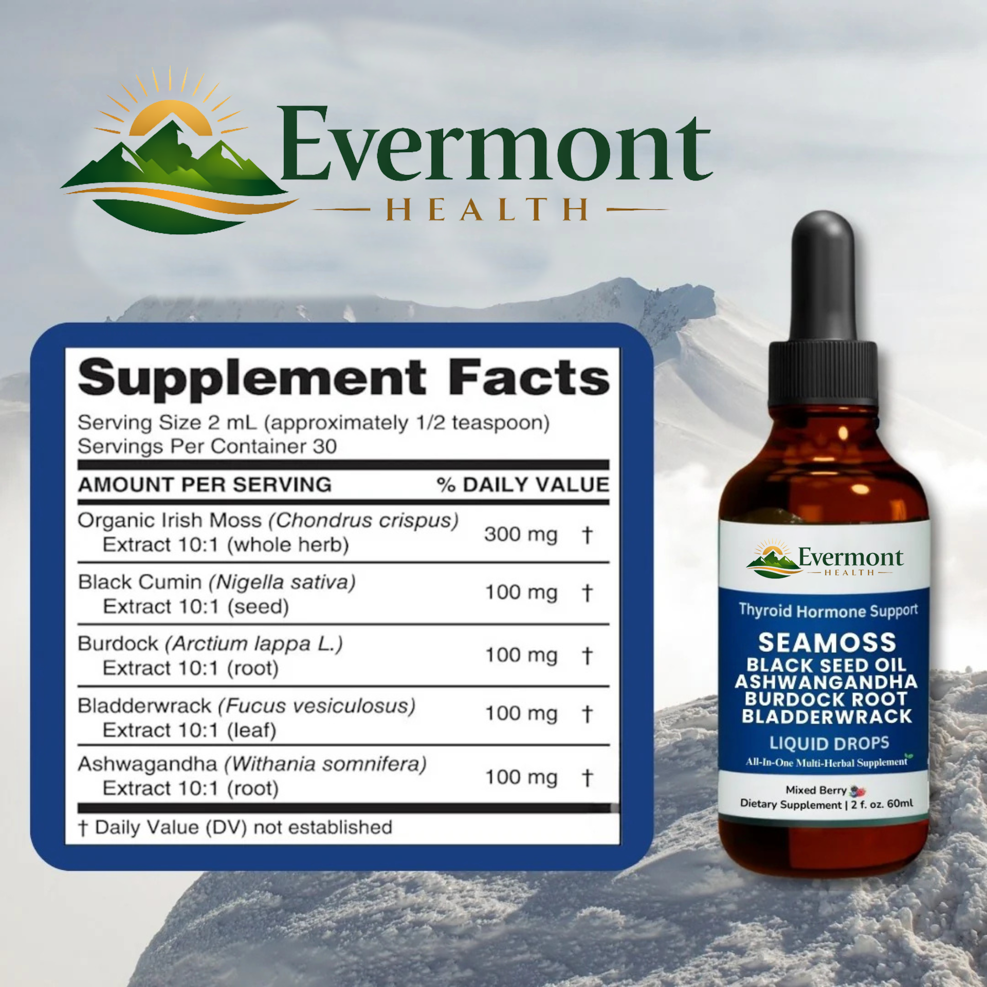 Irish Seamoss Thyroid Hormone Regulator