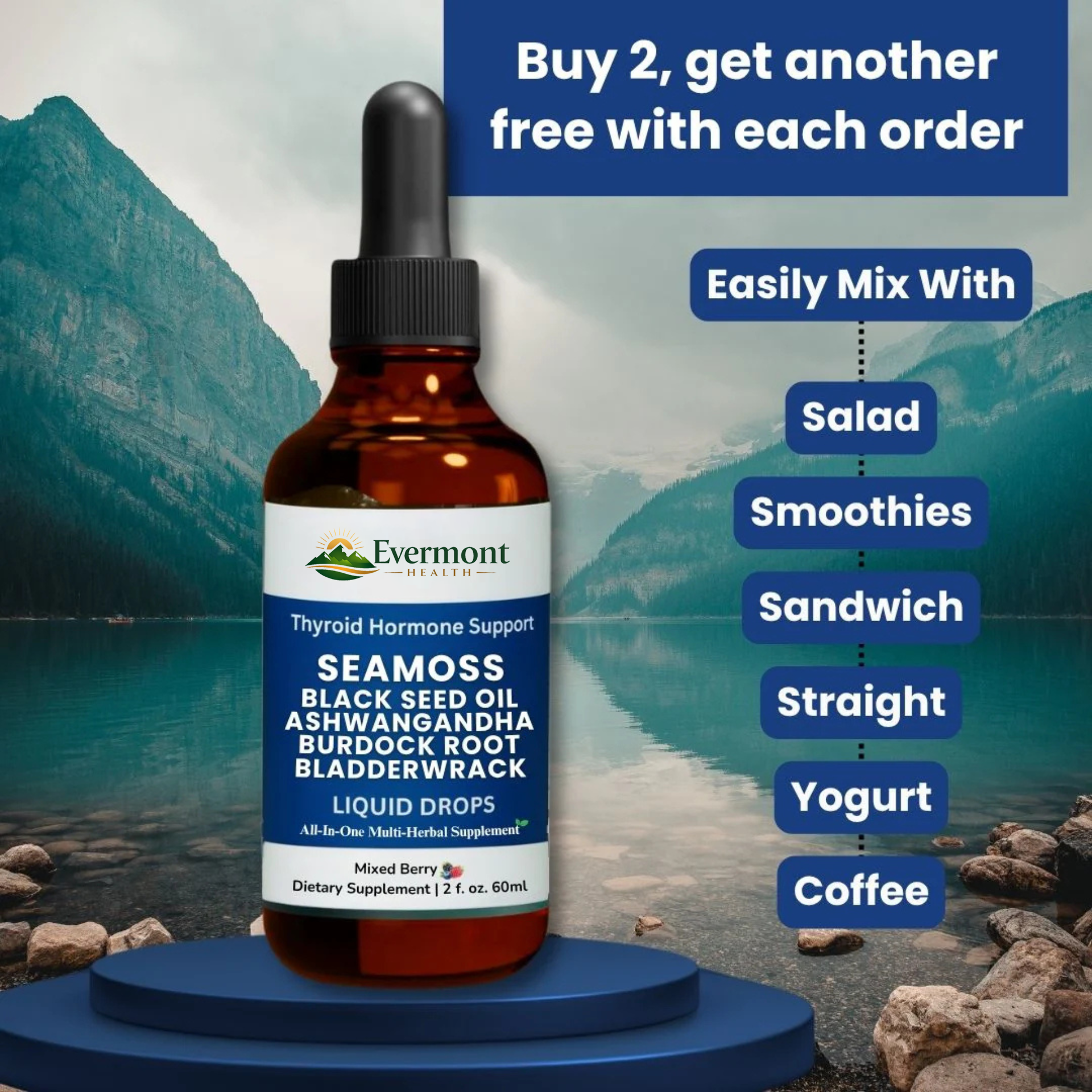 Irish Seamoss Thyroid Hormone Regulator